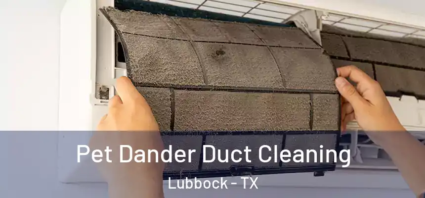 Pet Dander Duct Cleaning Lubbock - TX